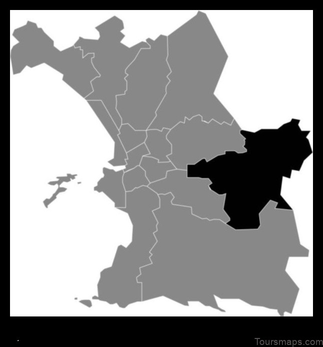 Map of La Millère France