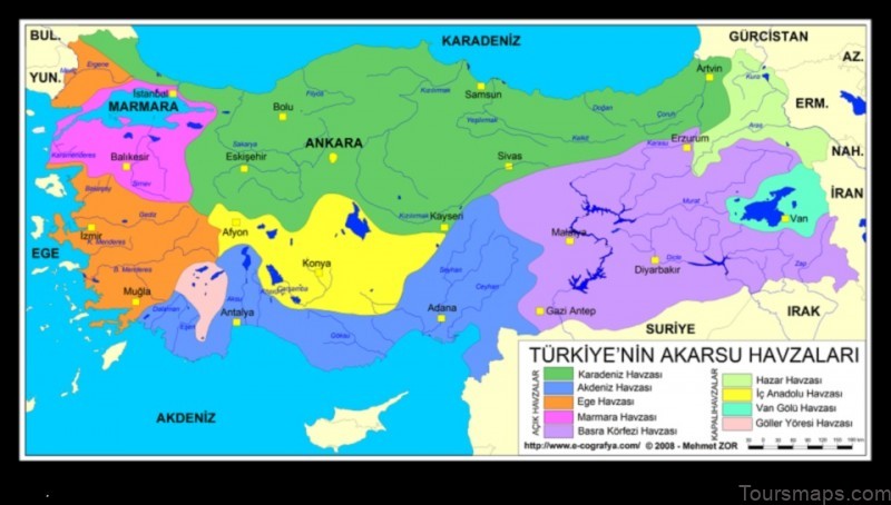 Map of Akarsu Turkey
