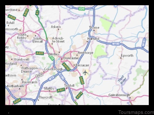 Map of Armthorpe United Kingdom