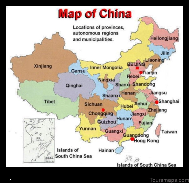 Map of Baitao China