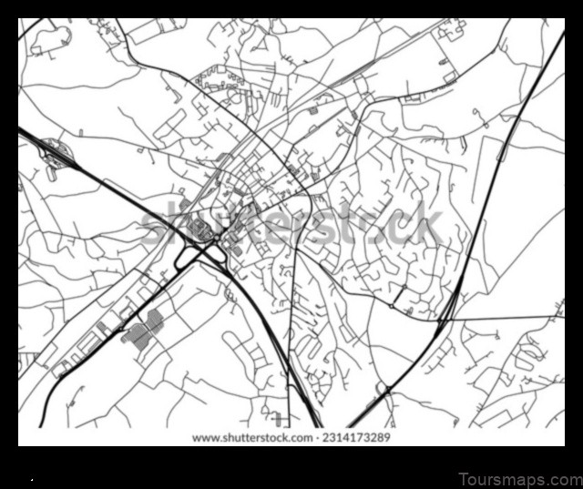 Map of Bierges Belgium