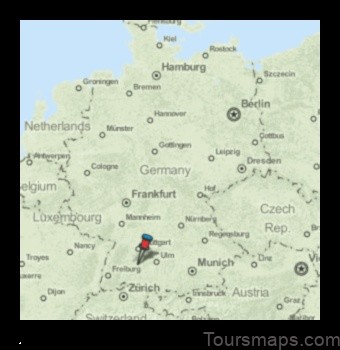 Map of Bodelshausen Germany