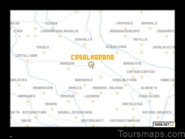 Map of Casalmorano Italy