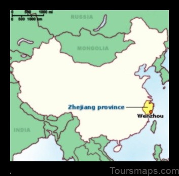 Map of Daguan China