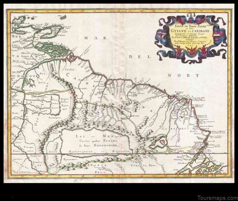 Map of El Dorado Venezuela, Bolivarian Rep. of