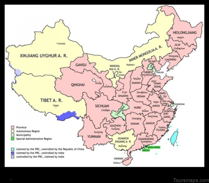 Map of Duji China