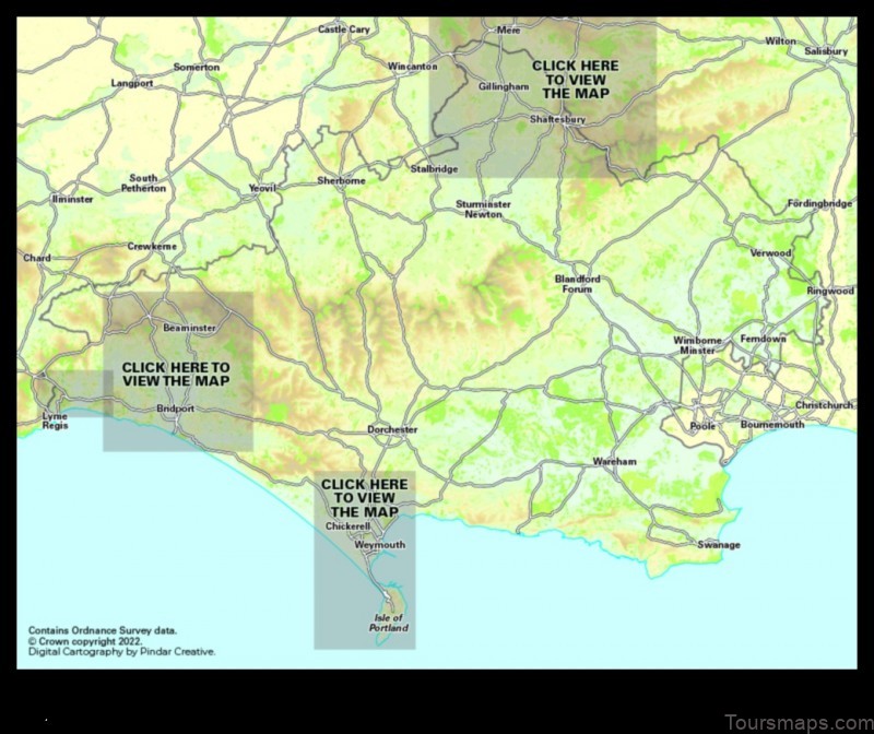 Map of Ferndown United Kingdom