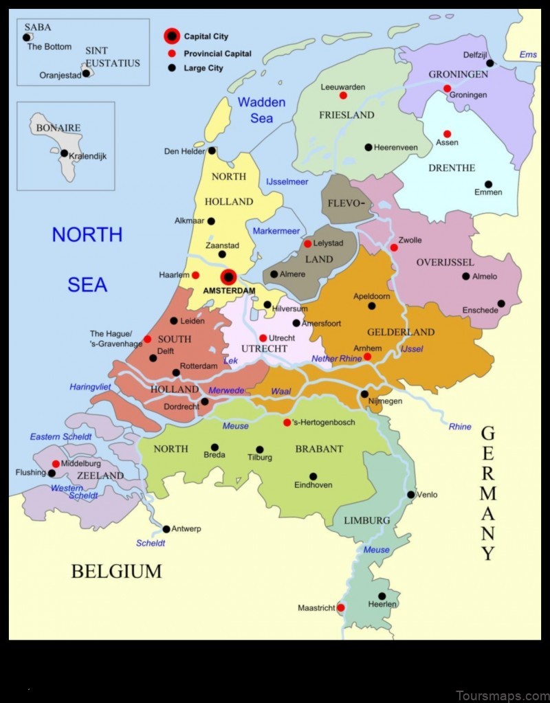 Map of Nes Netherlands