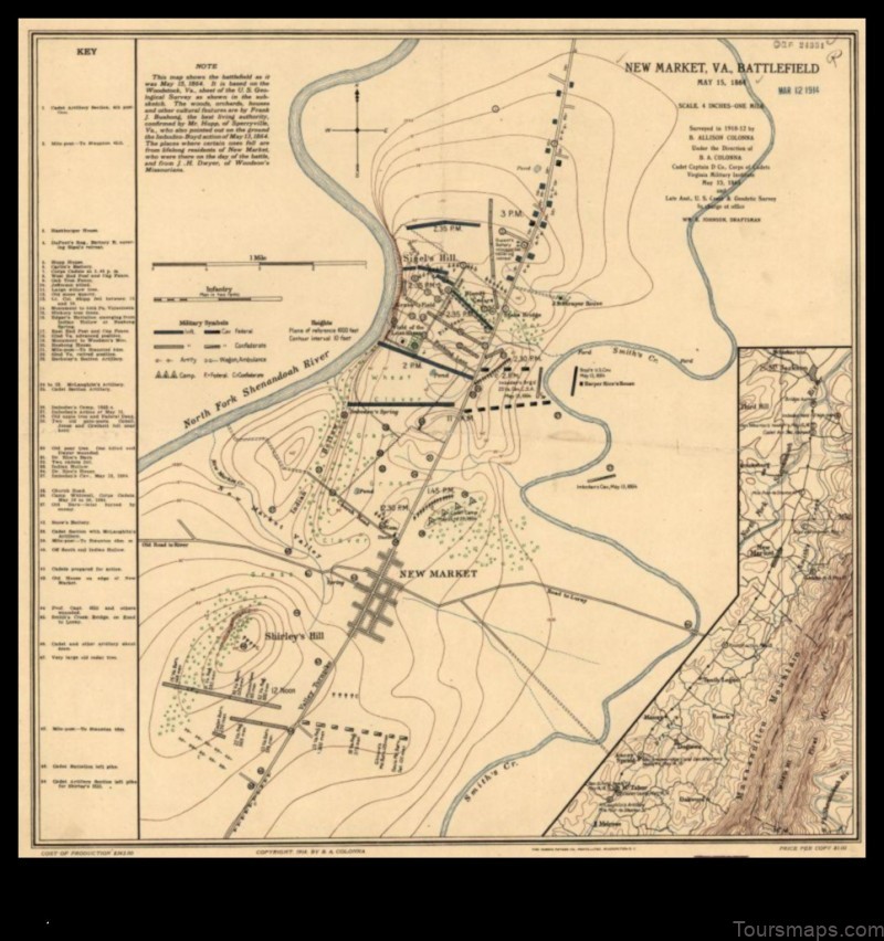 Map of New Market United States