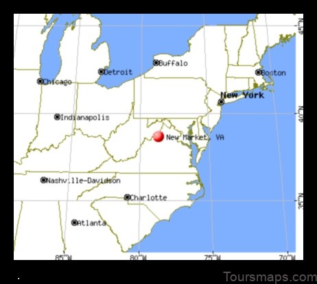 Map of New Market United States