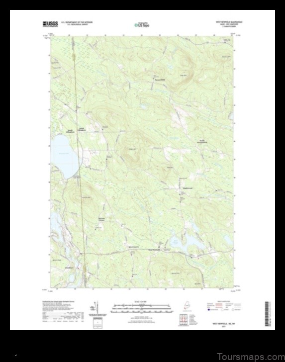 Map of Newfane United States