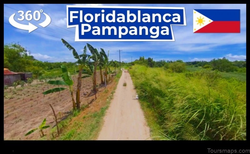 Map of Floridablanca Philippines