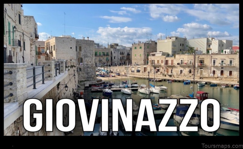 Map of Giovinazzo Italy