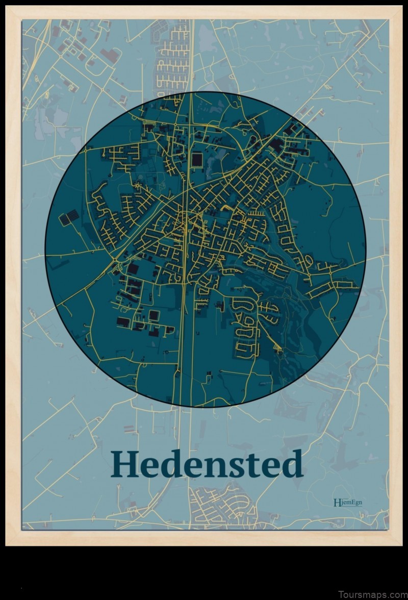 Map of Hedensted Denmark