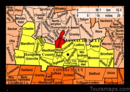 Map of Holyoke United States