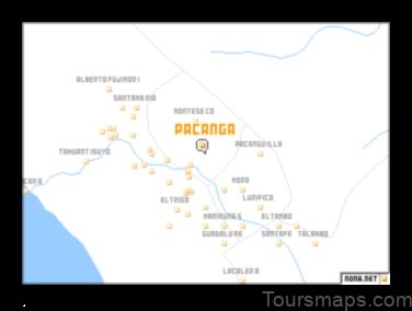 Map of Pacanga Peru