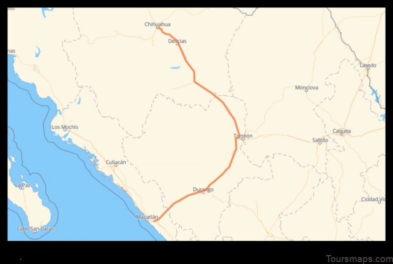 Map of Villa Union Mexico