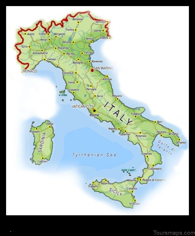 Map of Annunziata Italy