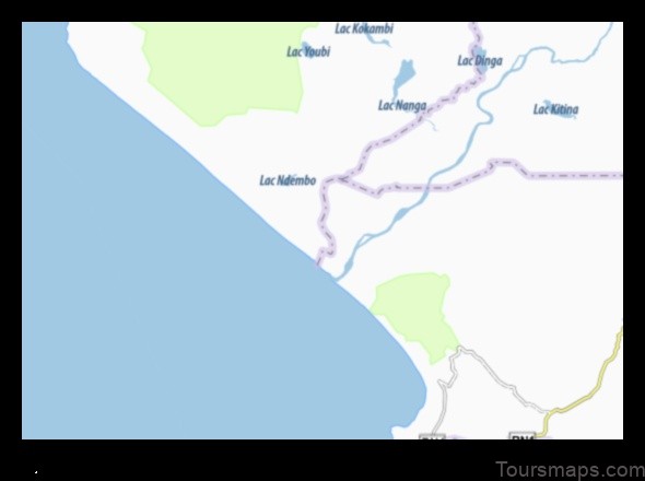 Map of Kayes Congo