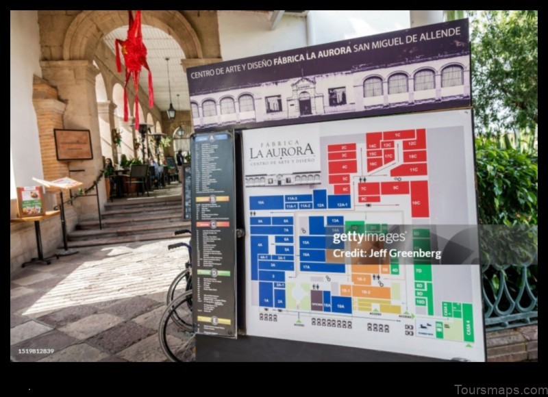 Map of La Aurora Mexico