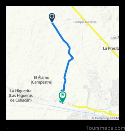 Map of La Palmita y Anexos (La Presita) Mexico