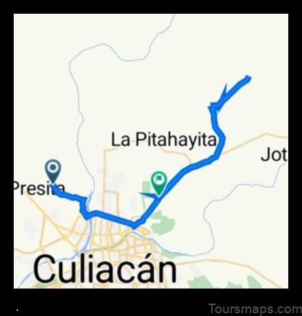 Map of La Palmita y Anexos (La Presita) Mexico