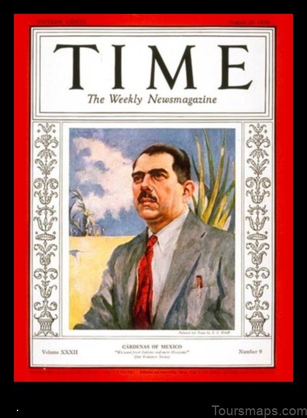 Map of Lázaro Cárdenas Mexico