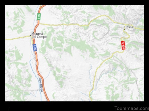 lidon spain a detailed map