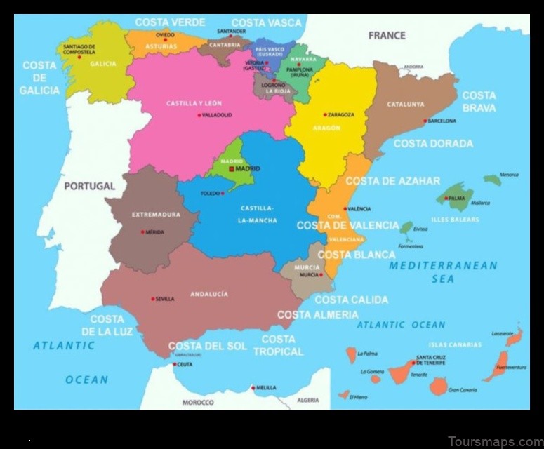 Map of Alconada Spain