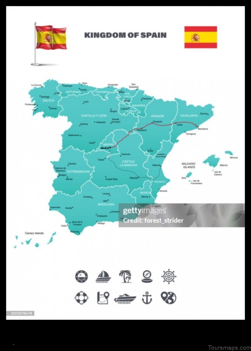 Map of Alconada Spain