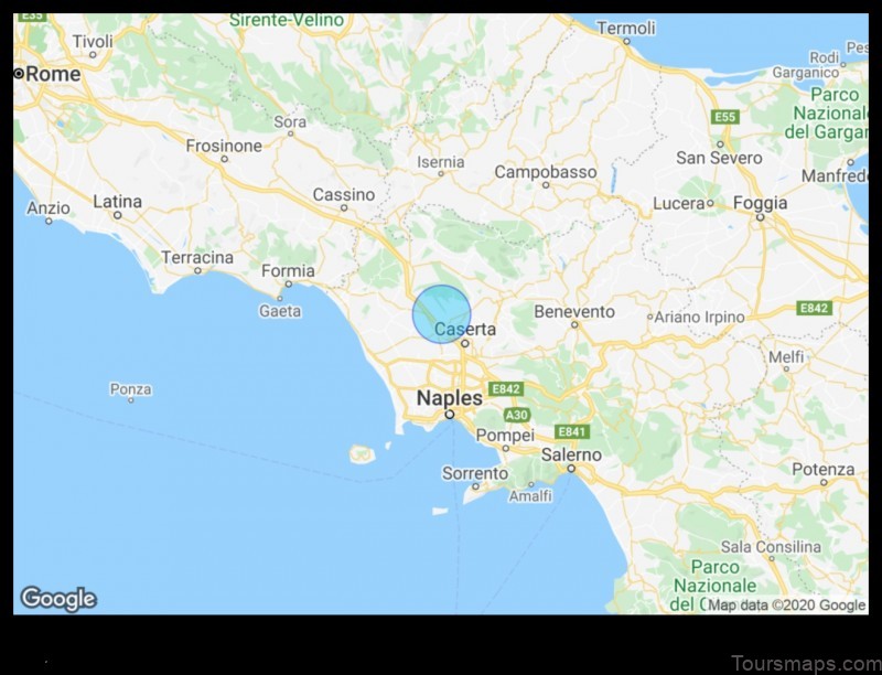 Map of Bellona Italy