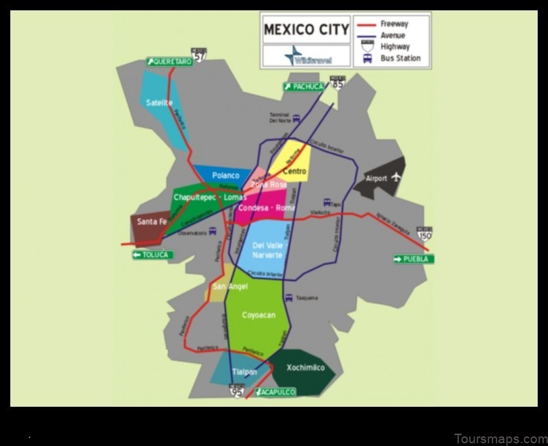 Map of La Colonia Mexico