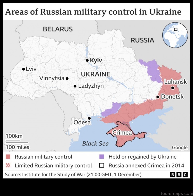 Map of Mariia Ukraine