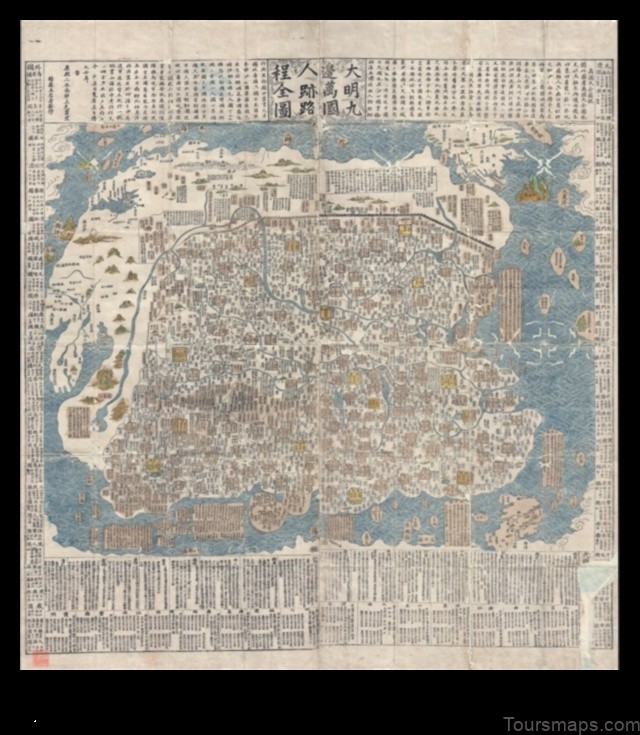 mengmeng china a map of the magical town