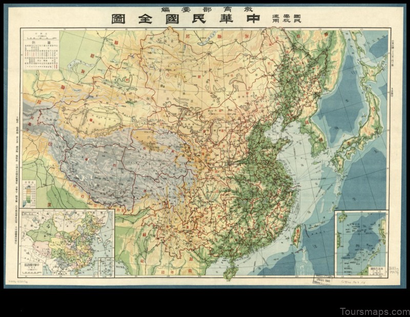 Map of Miaoquan China