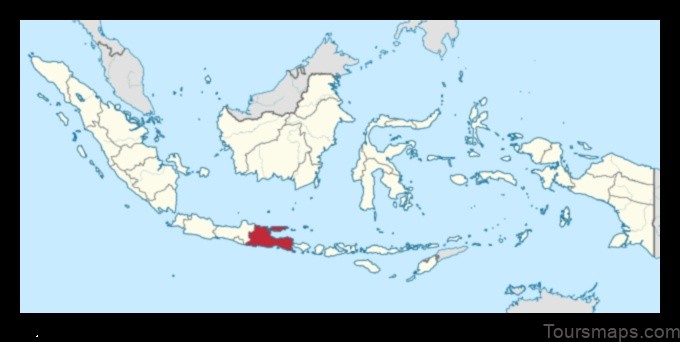 Map of Mojosari Indonesia