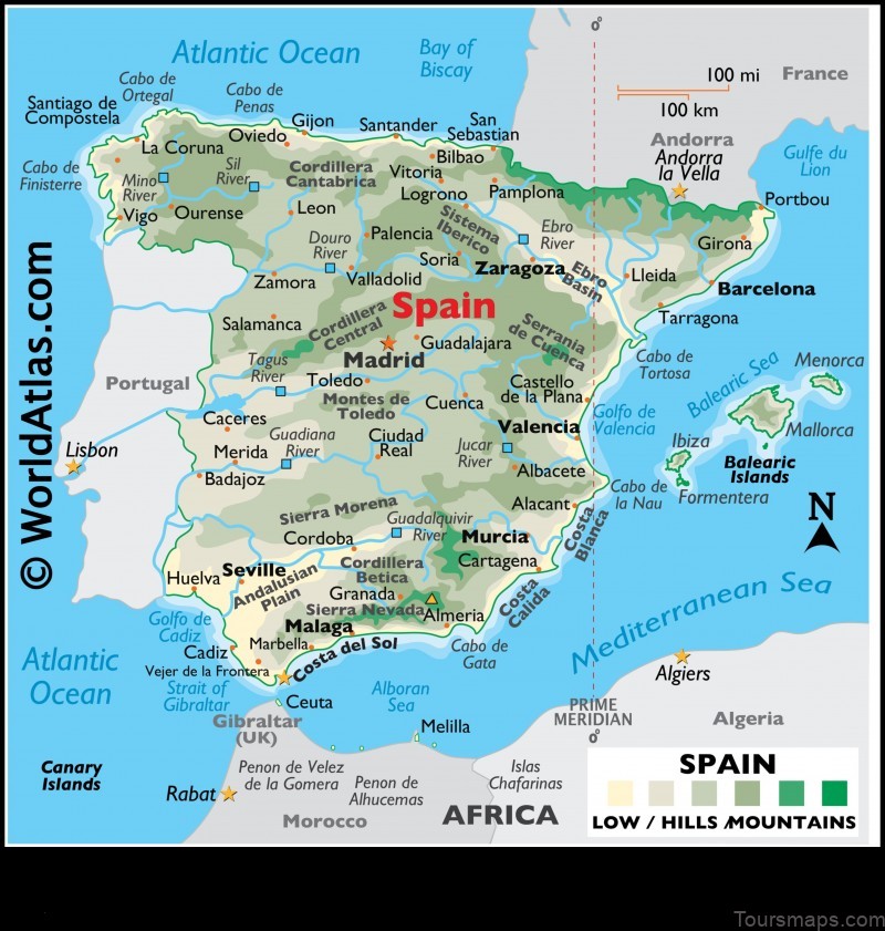 Map of Muñotello Spain