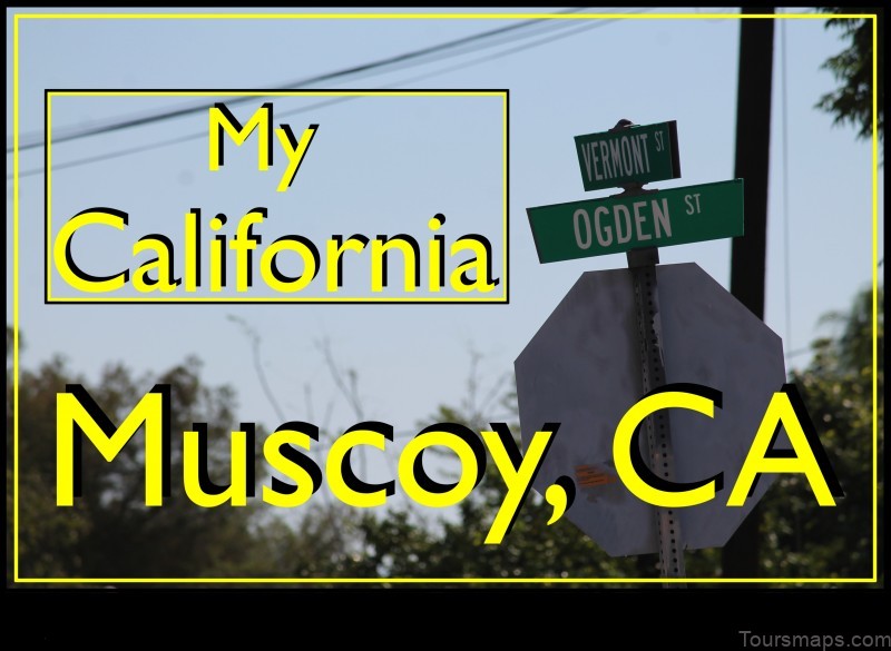 Map of Muscoy United States