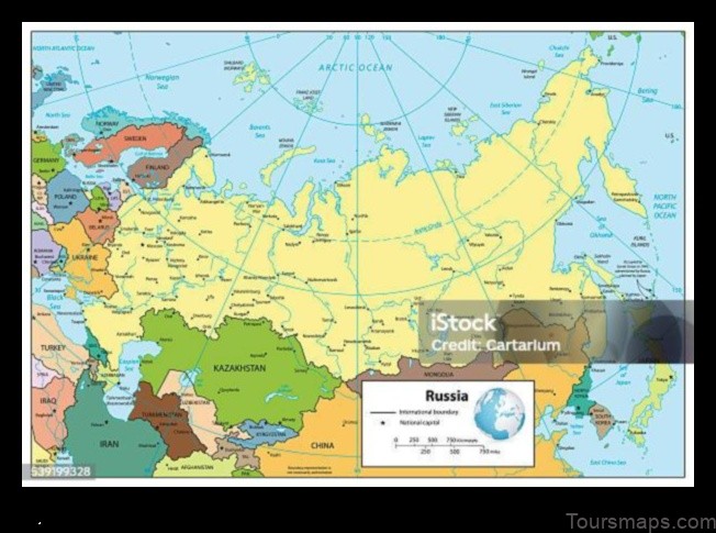 orlovskiy russian federation a detailed map