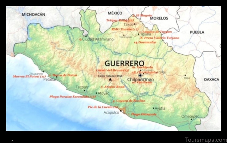 Map of Rincón de Curungueo Mexico