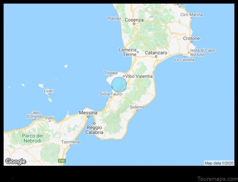 Map of San Calogero Italy