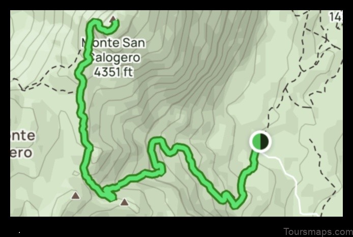 Map of San Calogero Italy
