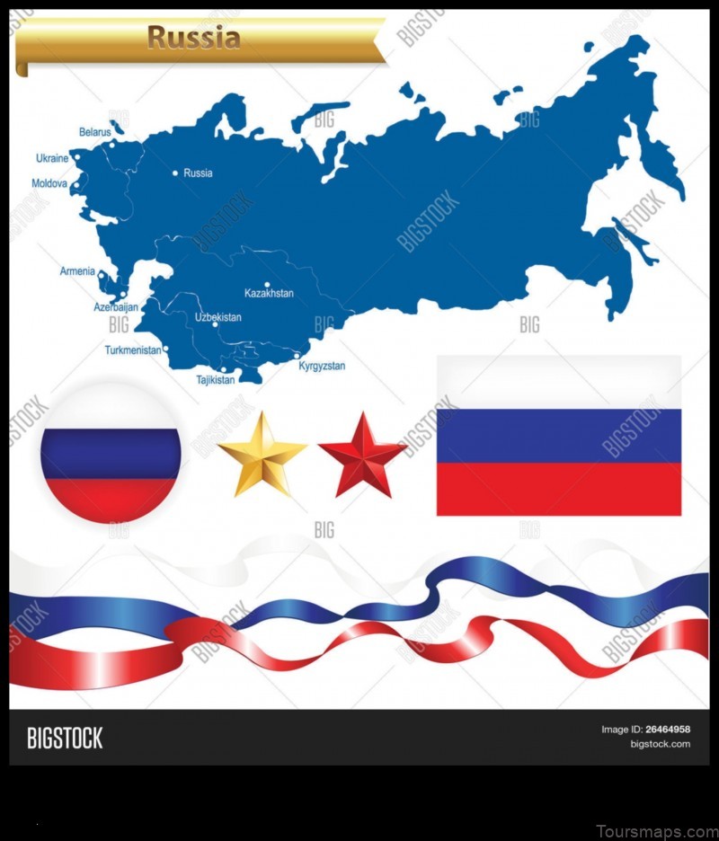 Map of Star’ Russian Federation