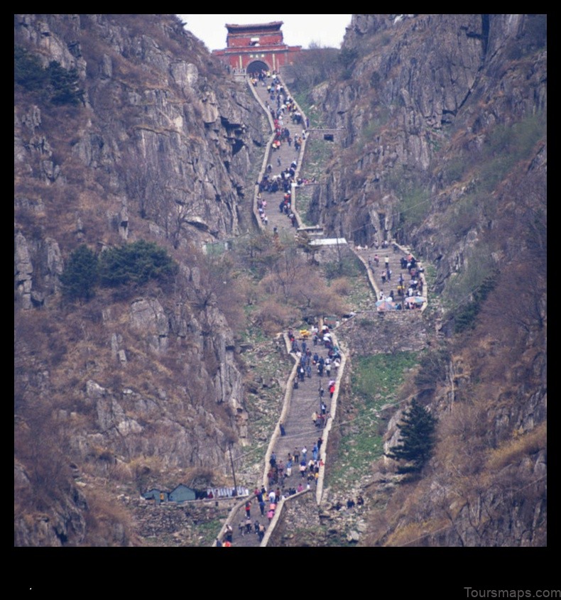 Map of Taishan China