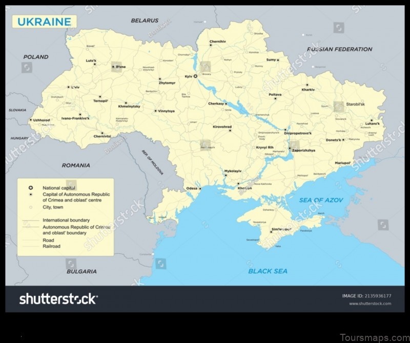 yarkoye ukraine a detailed map