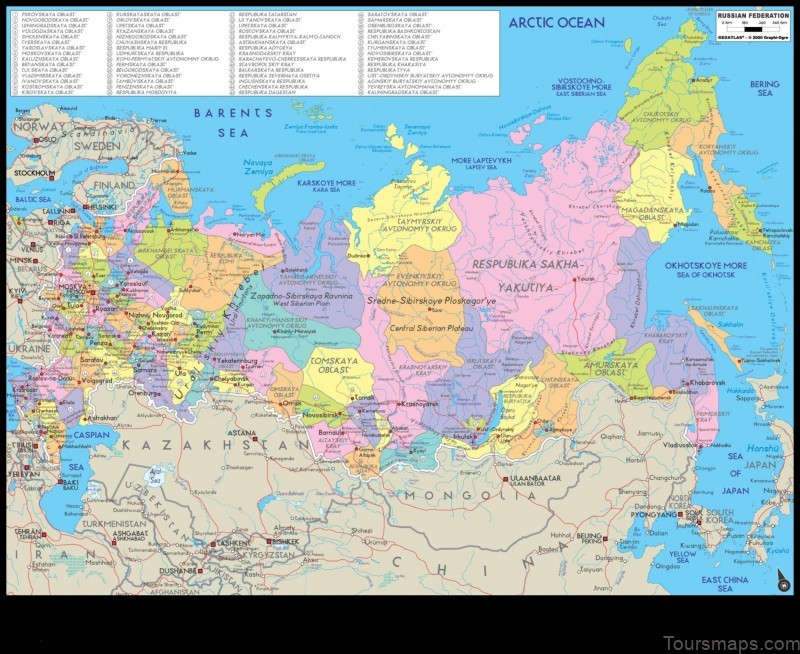 Map of Yashalta Russian Federation