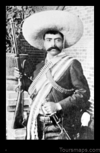 Map of Emiliano Zapata Mexico