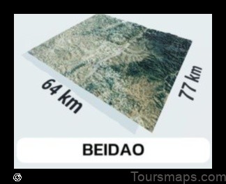 Map of Beidao China