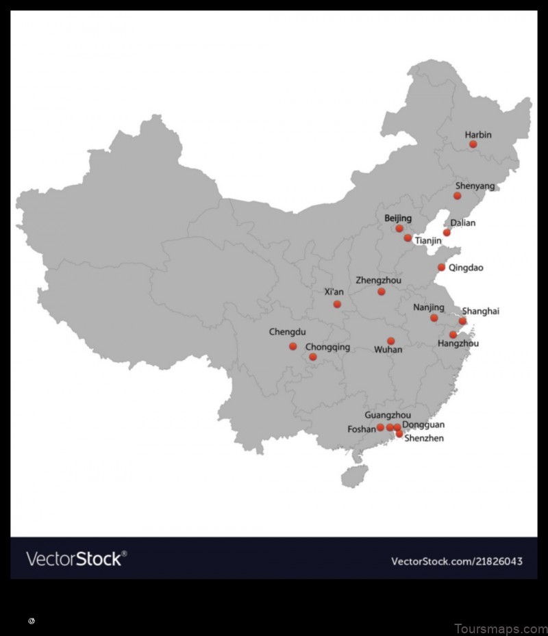 Map of Beidao China