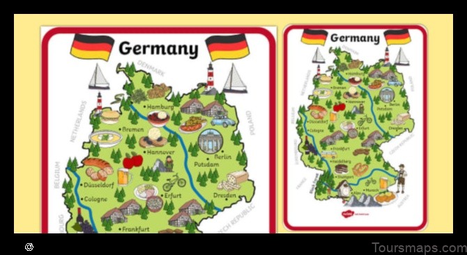 a map of atting germany a visual guide to the towns history and culture